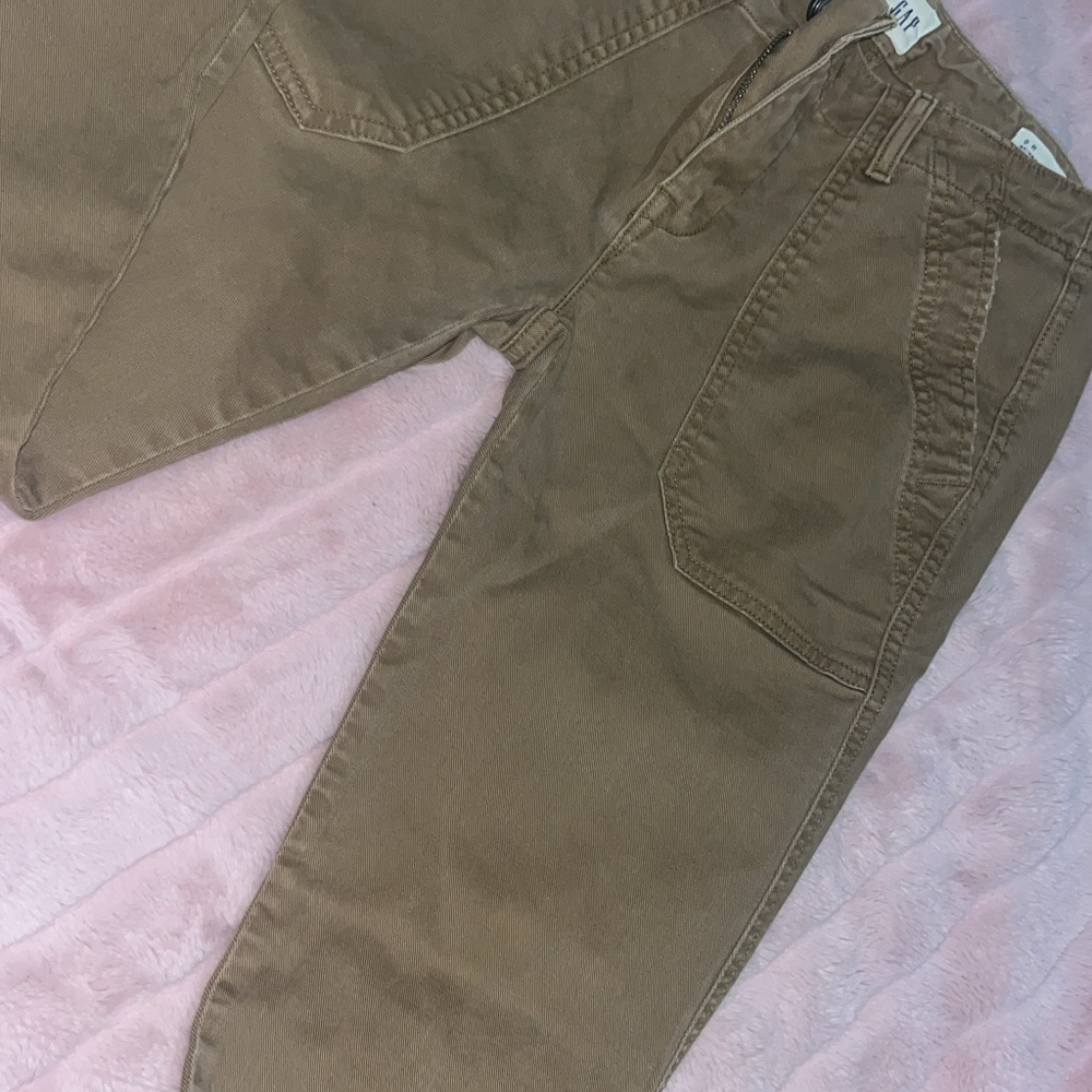 Brown Casual Pants